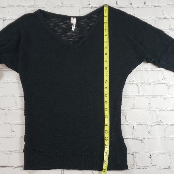 Shimmer V-Neck Sweater - Picture 4 of 6